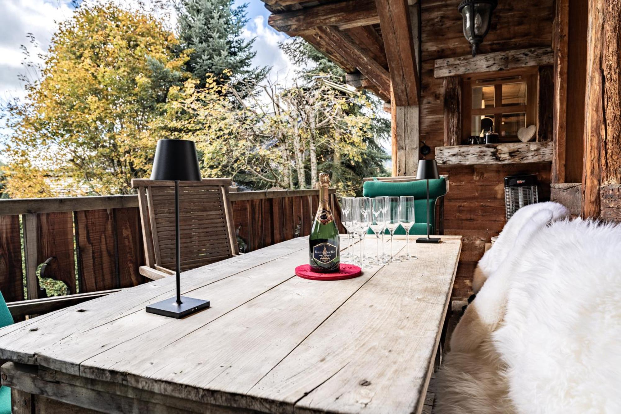 Chalet Mont D'Arbois Ski Et Golf Megève Exteriör bild