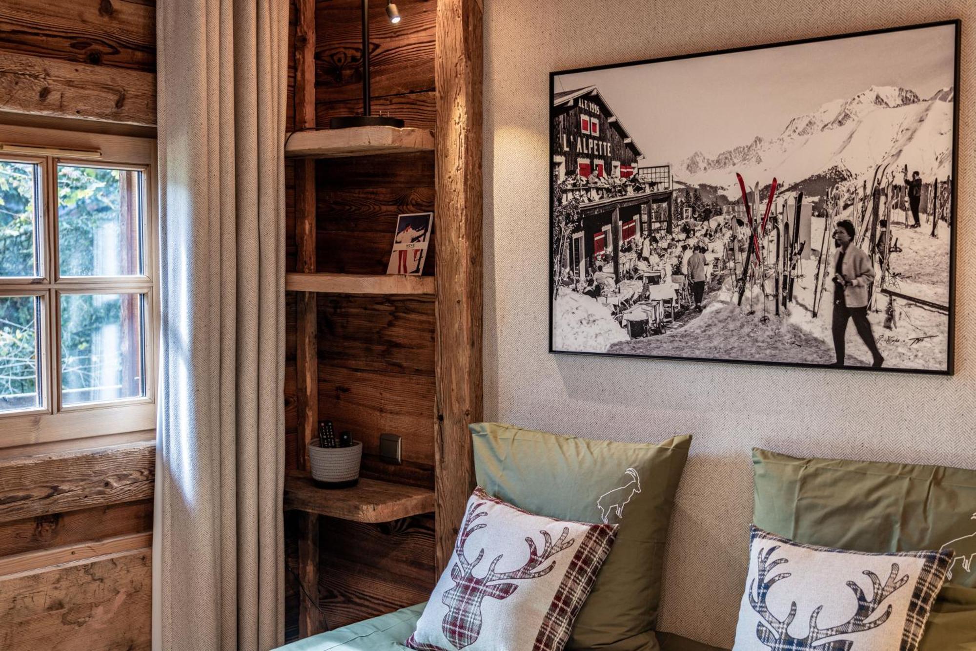 Chalet Mont D'Arbois Ski Et Golf Megève Exteriör bild
