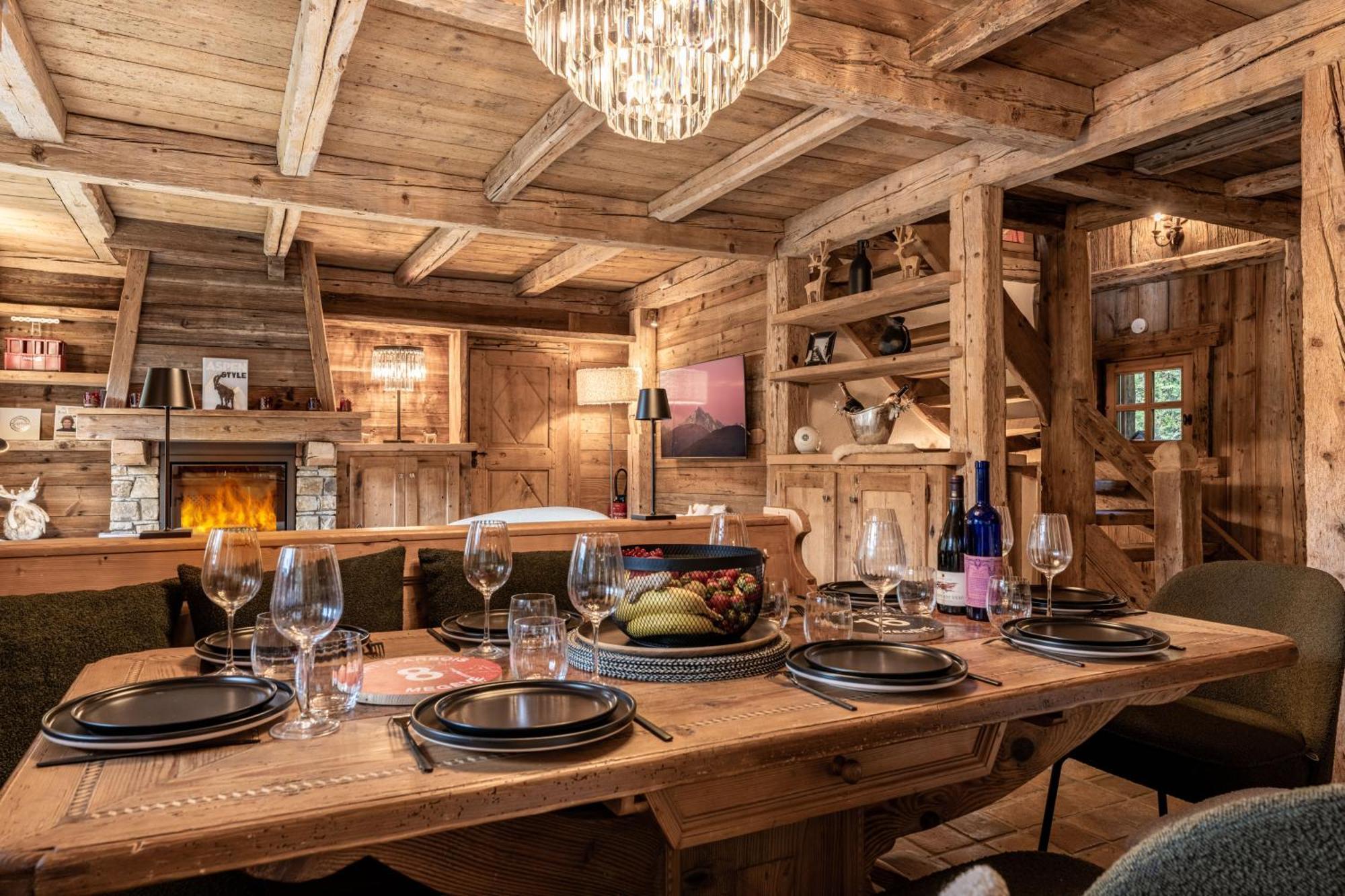 Chalet Mont D'Arbois Ski Et Golf Megève Exteriör bild