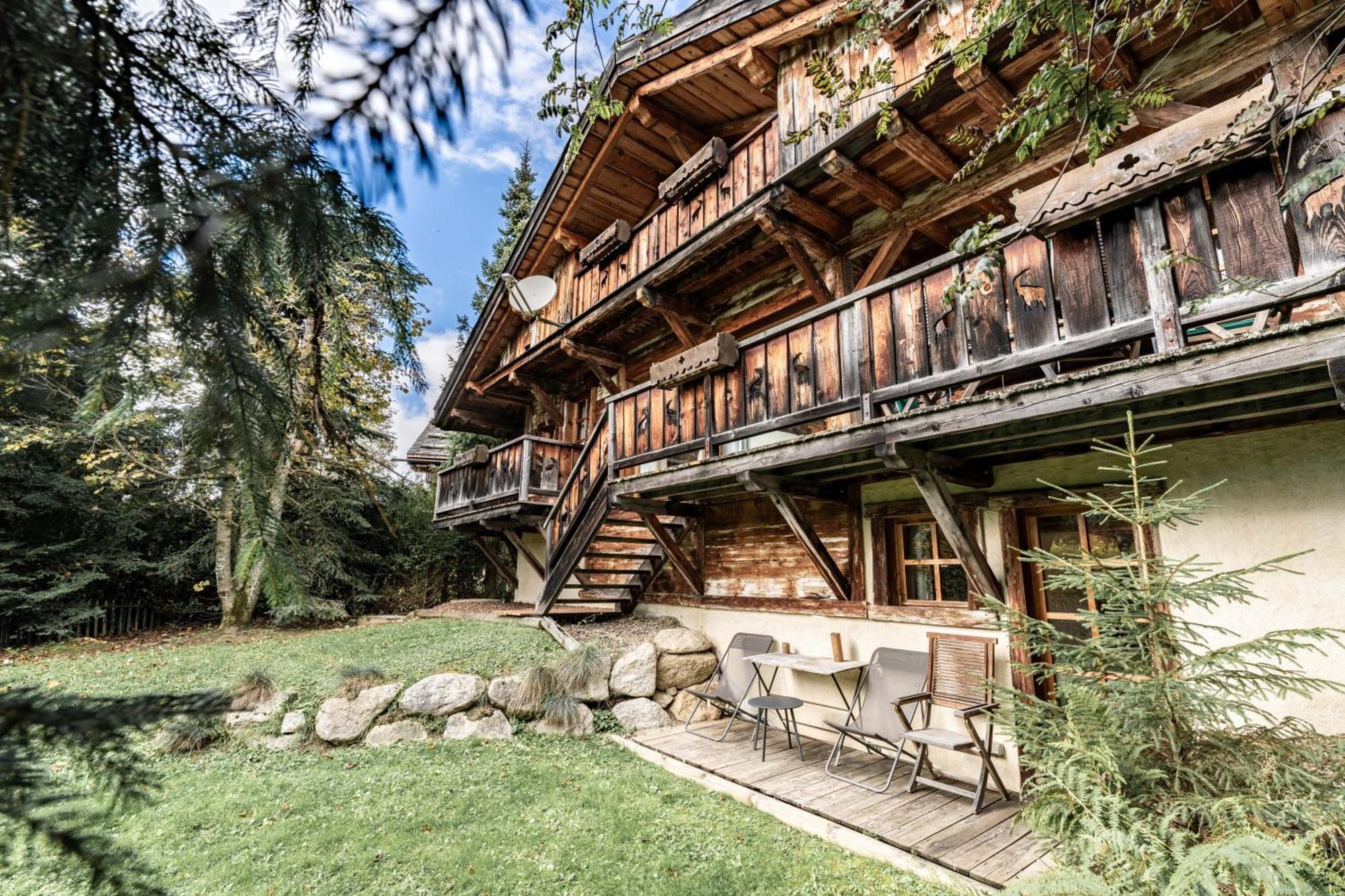 Chalet Mont D'Arbois Ski Et Golf Megève Exteriör bild